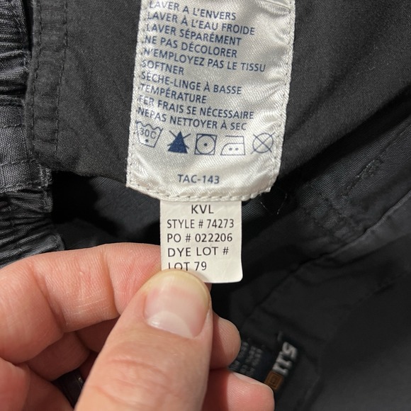 511 Tactical Pants Mens 32x32 Gray Taclite Pro Ripstop Cargo TDU EMT EMS - Picture 8 of 9